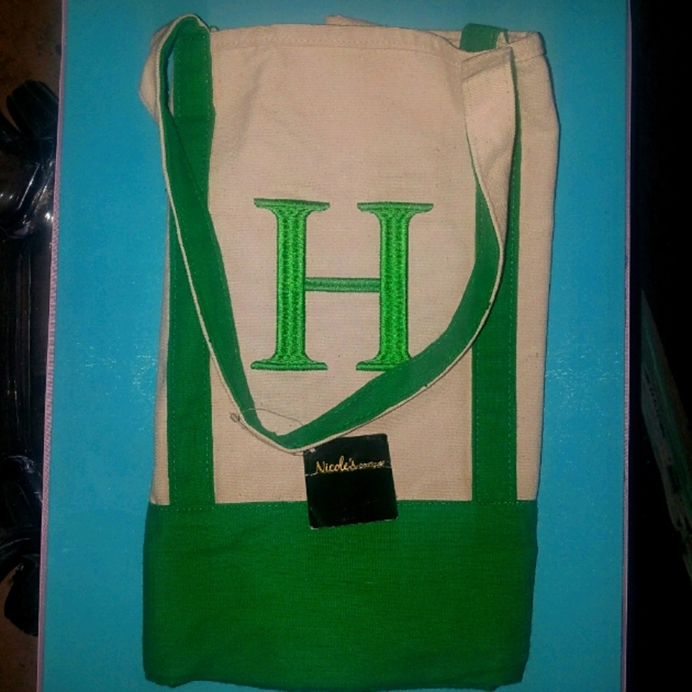 Canvas Shoulder Bag-(N bag is used to show width)